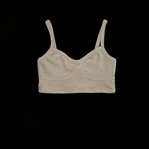 White Bralette Top